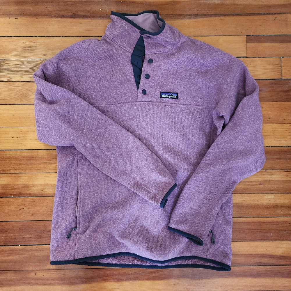 Patagonia Lavender Fleece Pullover
